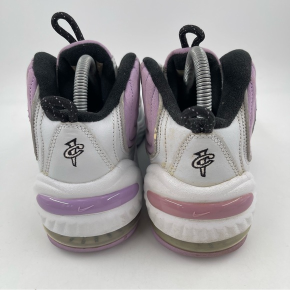 👞 Nike Air Penny II 2 Platinum/Purple Hardaway Basketball Shoes - Size 8.5 - Picture 5 of 13